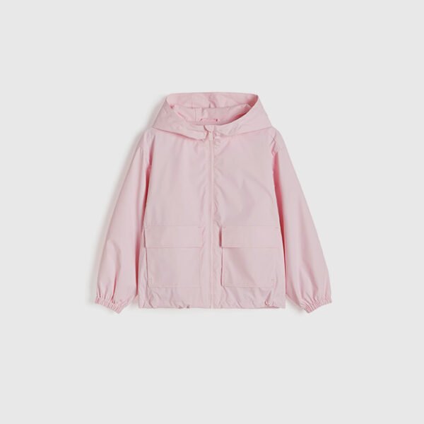 Light hooded jacket