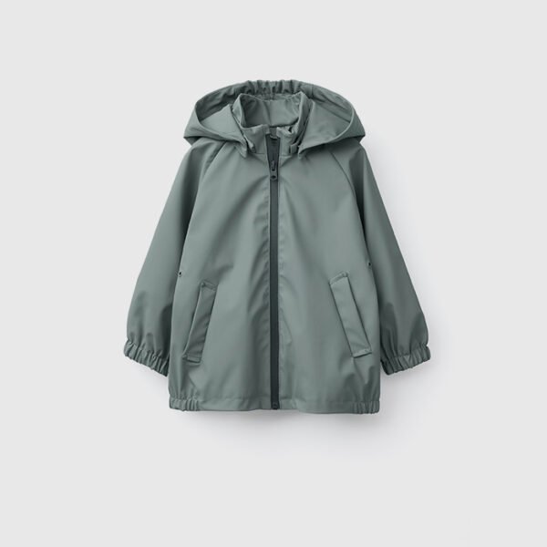Rubberised raincoat